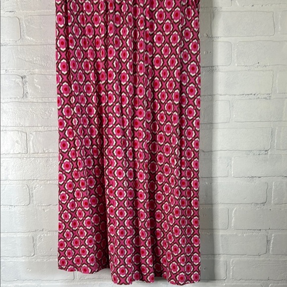 Boden Amelie Jersey Midi Dress Sangria Sunset, Geo Pome Size US 6 NWT - Picture 9 of 14